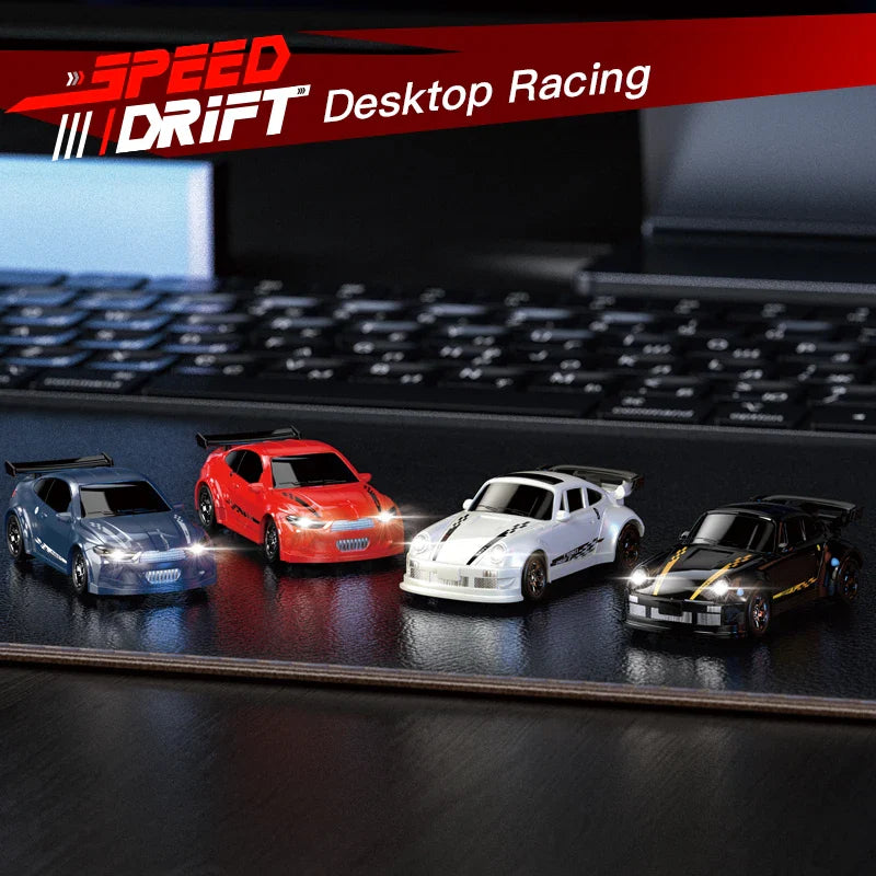 1/64 2.4G High speed Mini Drift Rc Car 4WD Remote Control Car Four Wheel Drive Radio Controlled Mini Racing Model Boy Toy Gifts