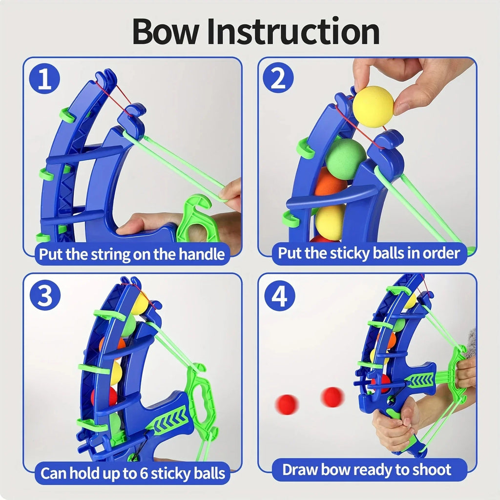 Soft Bullet Target Practice Toy for Children, Educational Shooting Practice Toys with Soft Bullets