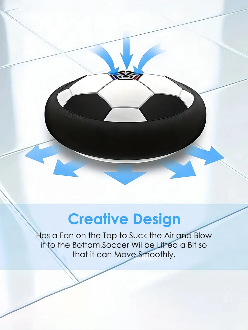 Floating Football Children's Interactive Football Electric Indoor Parent-child Interactive Sports Toys Creative Sports Toys
