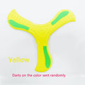 Children Boomerang Soft Three-leaf Cross Outdoor Toy Flying Disc Adult-kids Interactive Sports Toy for Puzzle Decompression Gift