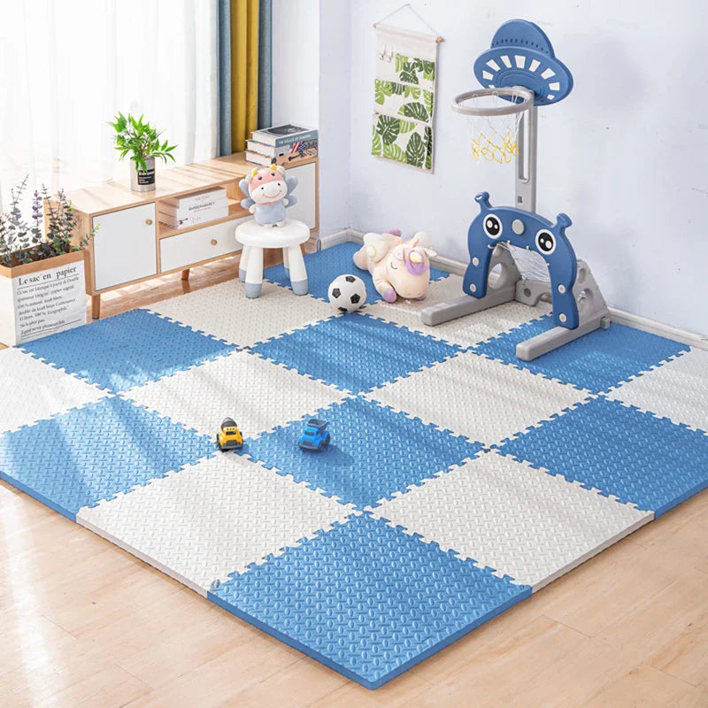 Puzzle Foam Play Mat for Children – Interlocking Tiles Baby Carpet, Kids’ Floor Padding for Home & Workout